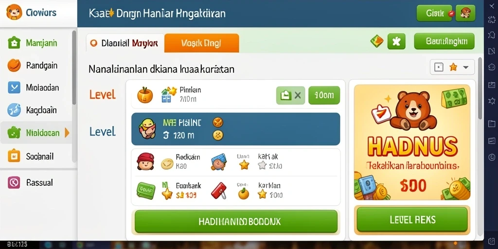 Gameplay yang seru dengan tantangan setiap level.