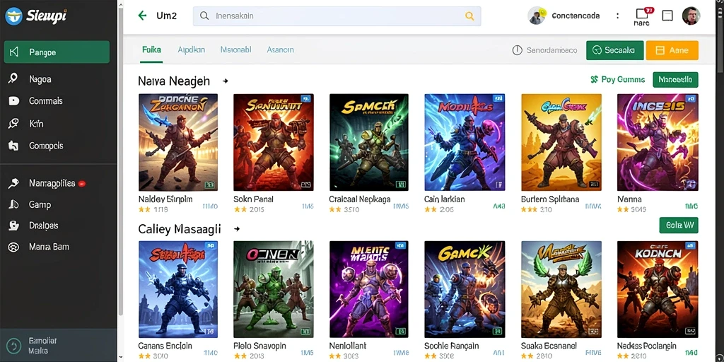 Komunitas aktif dengan banyak interaksi sosial.